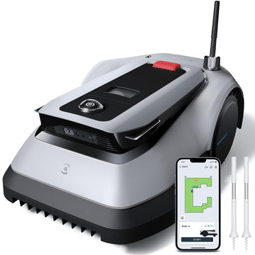 ECOVACS GOAT G1-2000 Mähroboter mit Robuster Garage & Auto-Verbindung-Modul