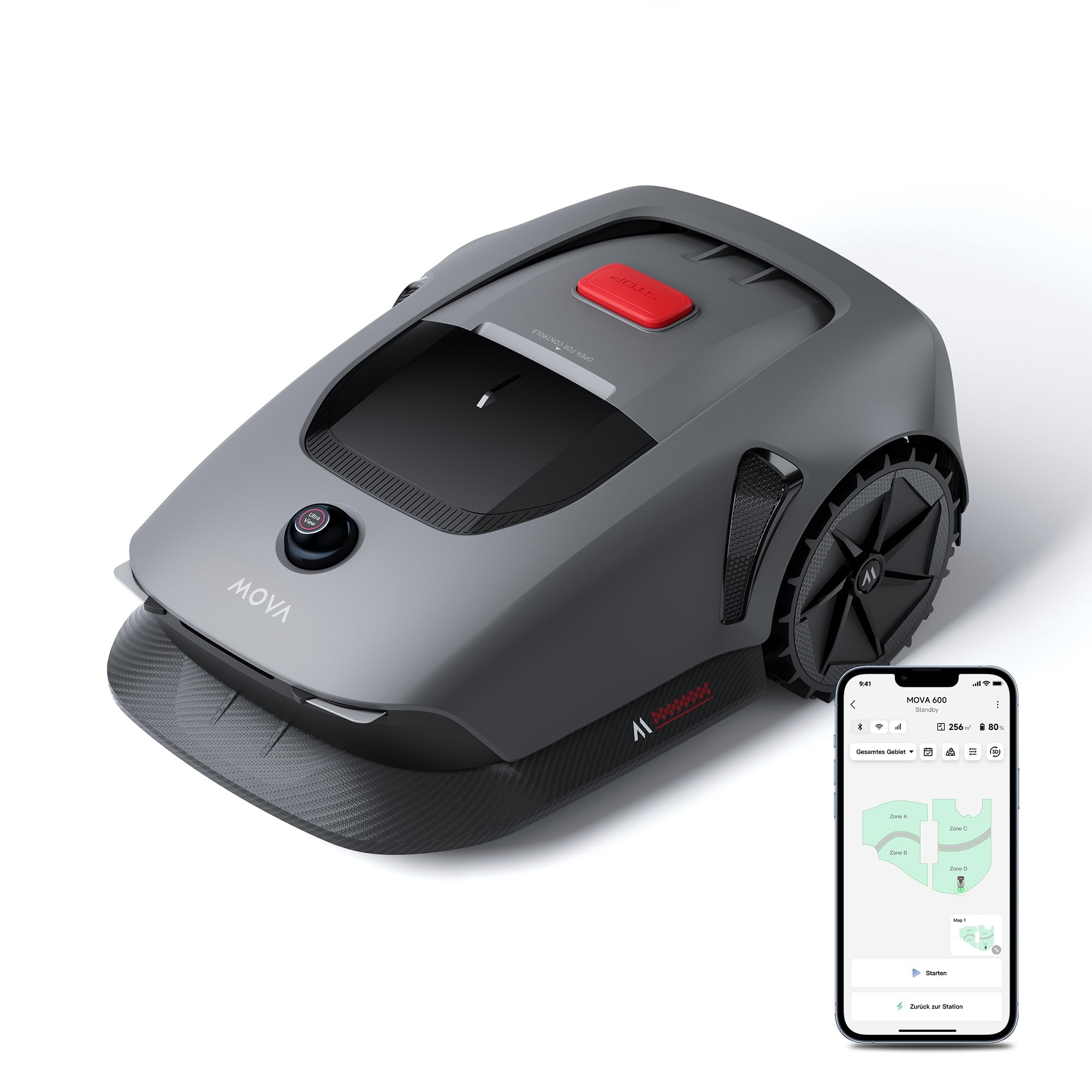 MOVA 600 Rasenroboter LiDAR kabellos